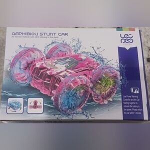 Pink Stunt Car with LED Lights